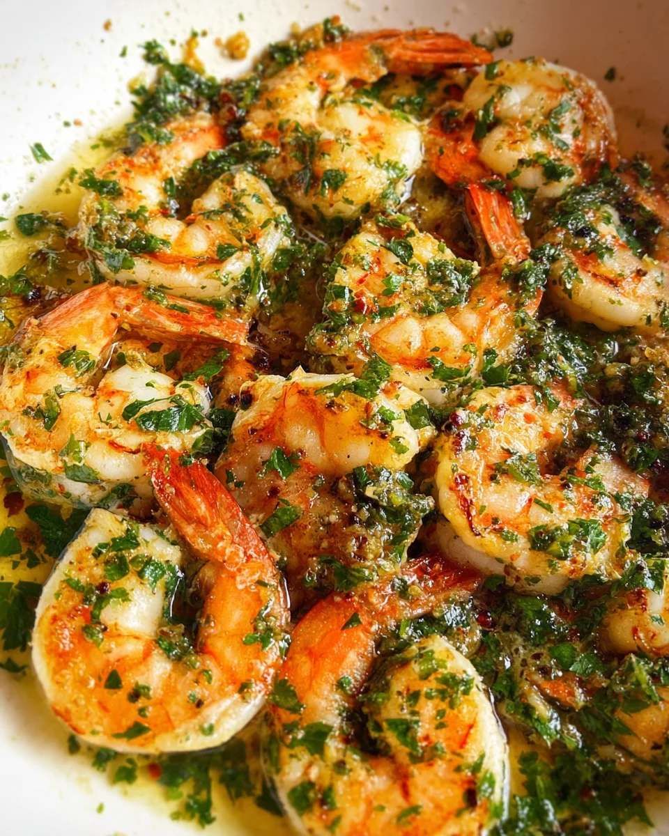Shrimp in Garlic Sauce