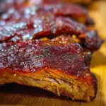 Smoked Pork Ribs in the Smoker