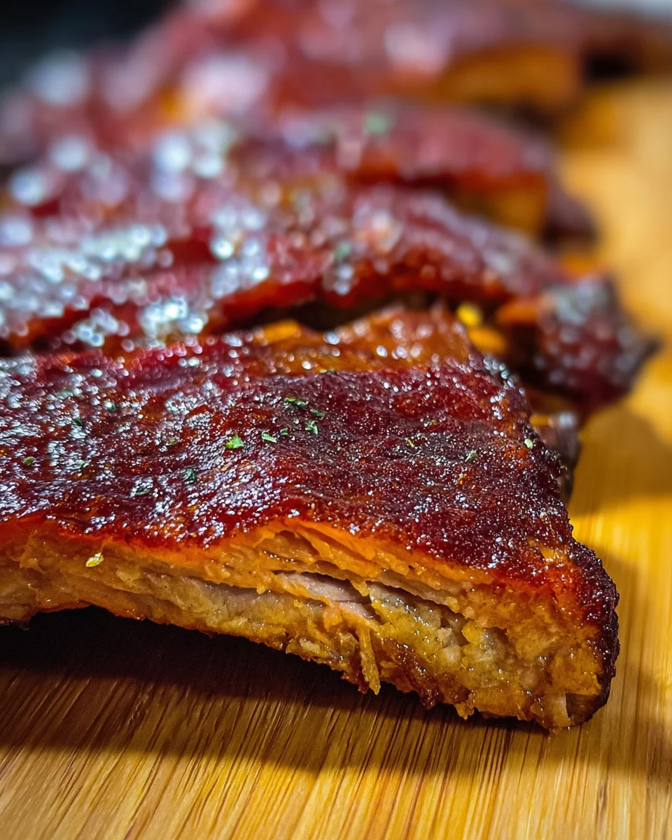 Smoked Pork Ribs in the Smoker