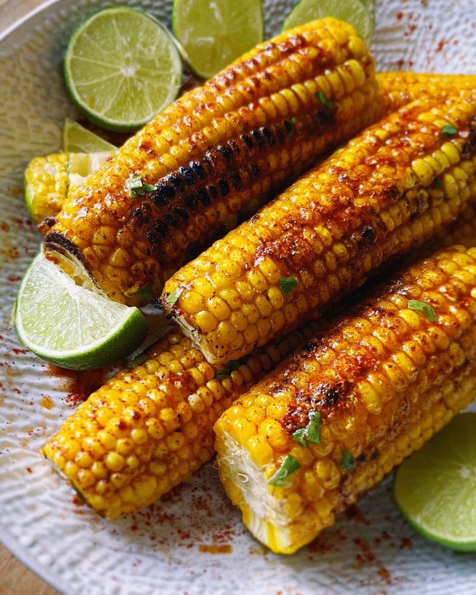 Smoky Barbecued Corn