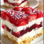 Summer Berry Jello Lasagna