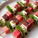 Watermelon-Feta Skewers