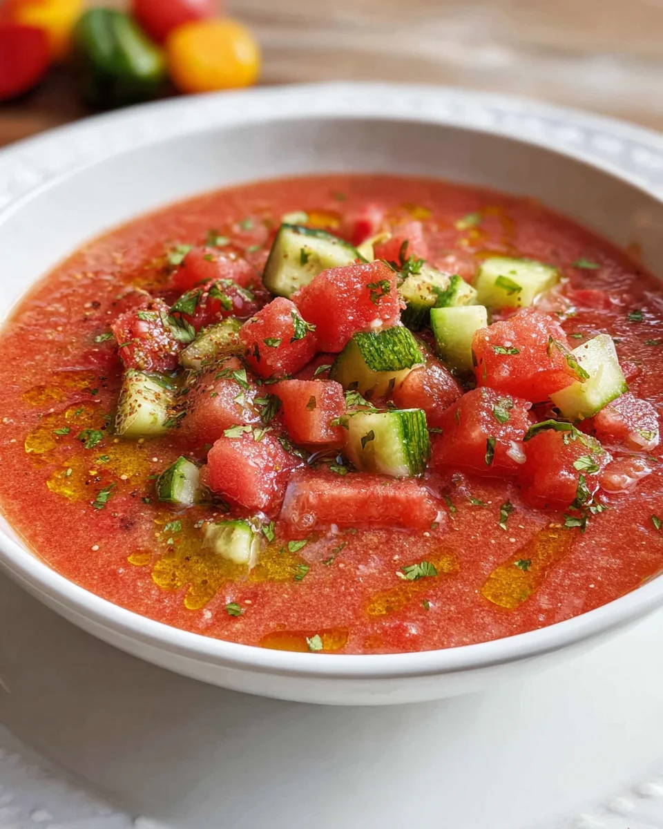 Watermelon Gazpacho