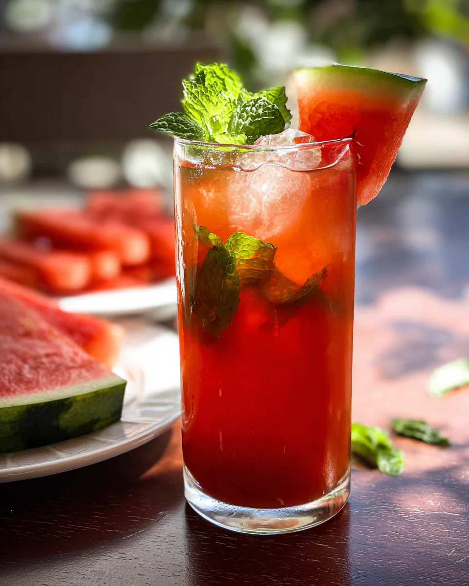 Watermelon Sweet Tea