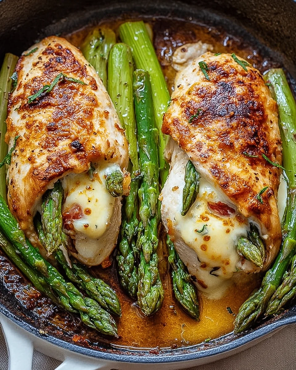 Asparagus Stuffed Chicken Fillet 23 Asparagus