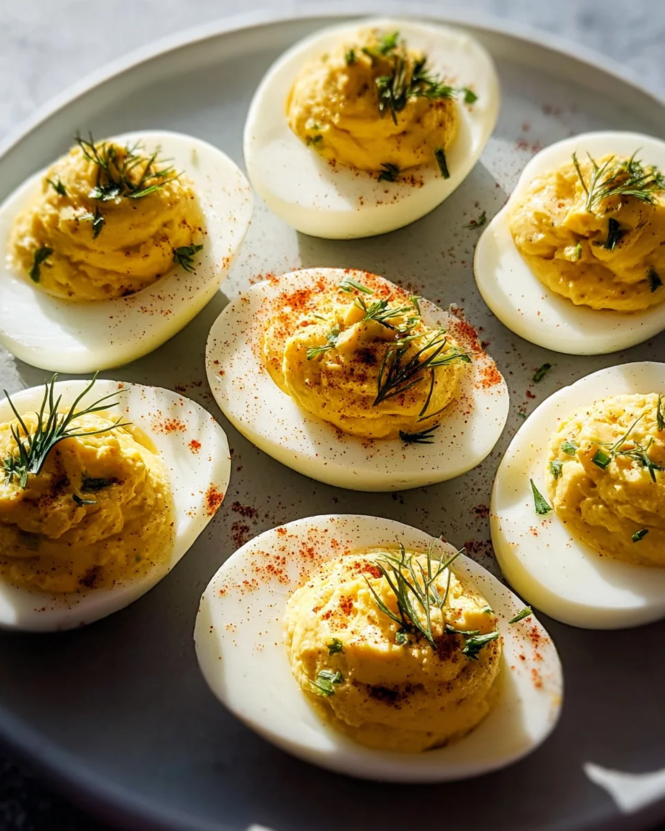 Classic Deviled Eggs
