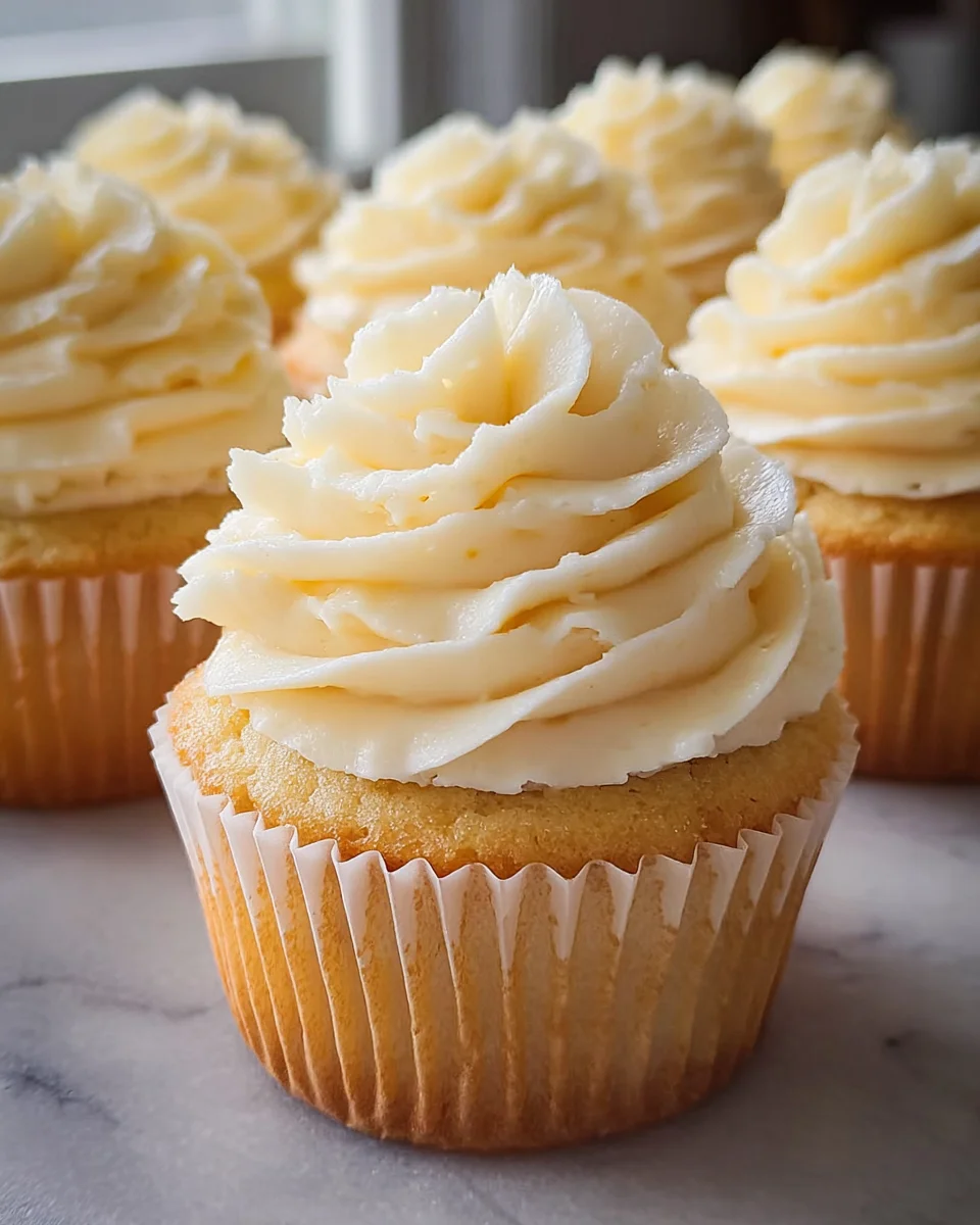 Classic Vanilla Cupcakes