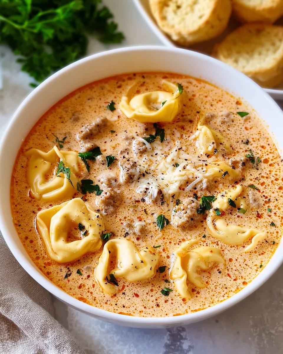 Creamy Tortellini Soup 22 Creamy