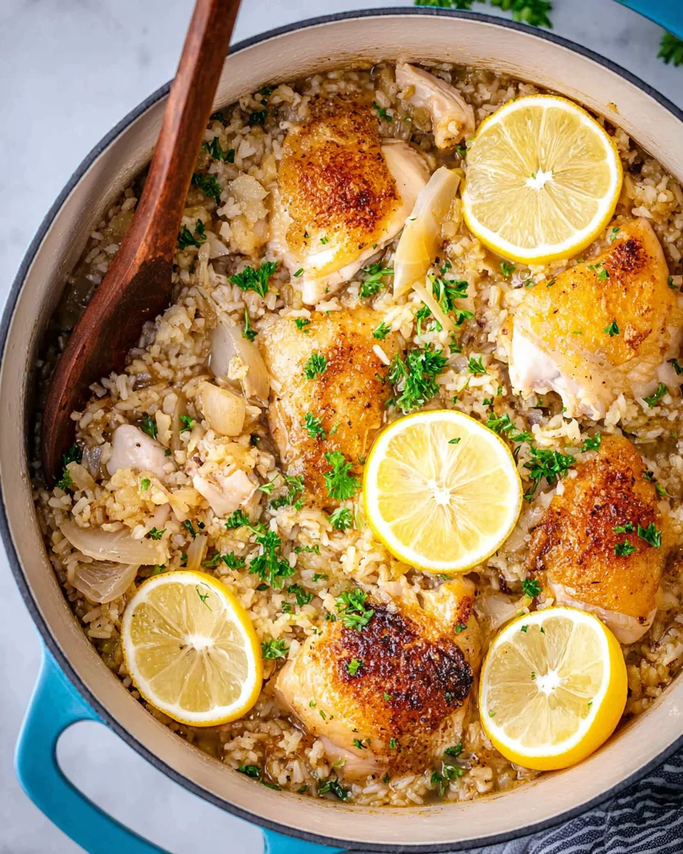 Crock-pot Lemon Chicken and Rice