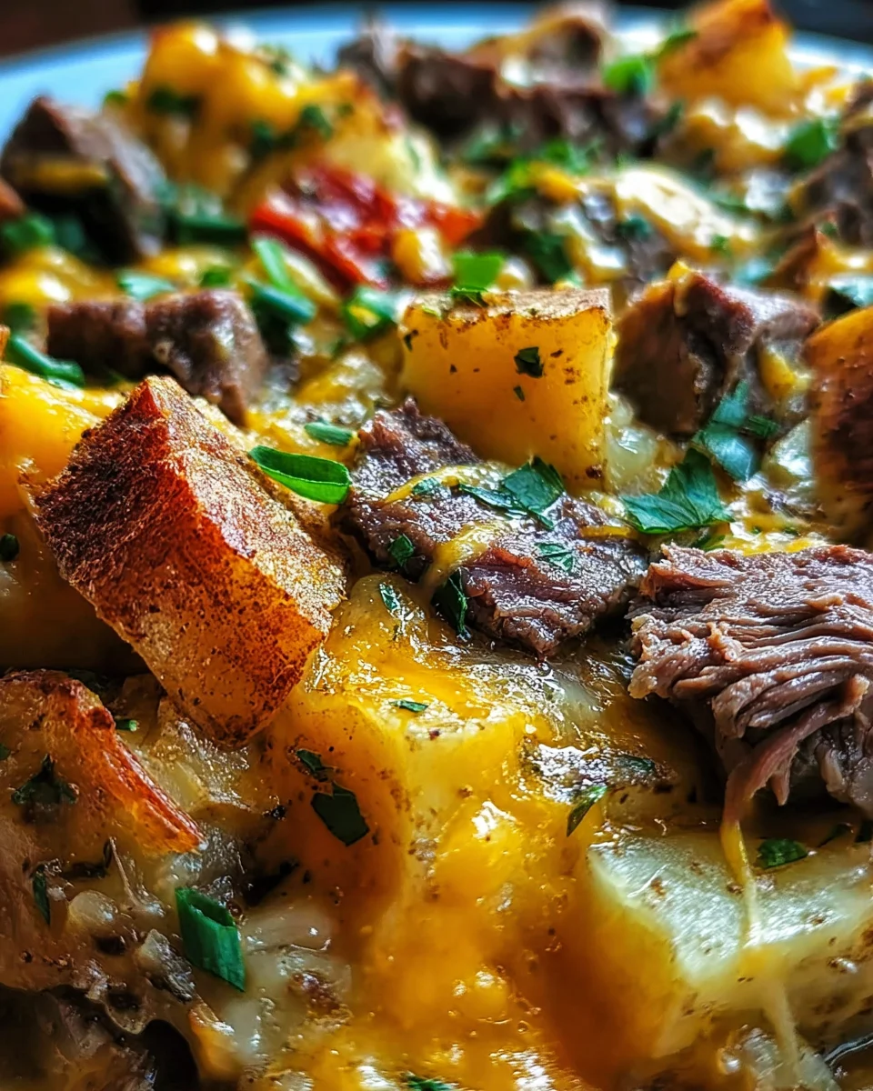 Crockpot Loaded Steak and Potato Bake Recipe 19 Crockpot