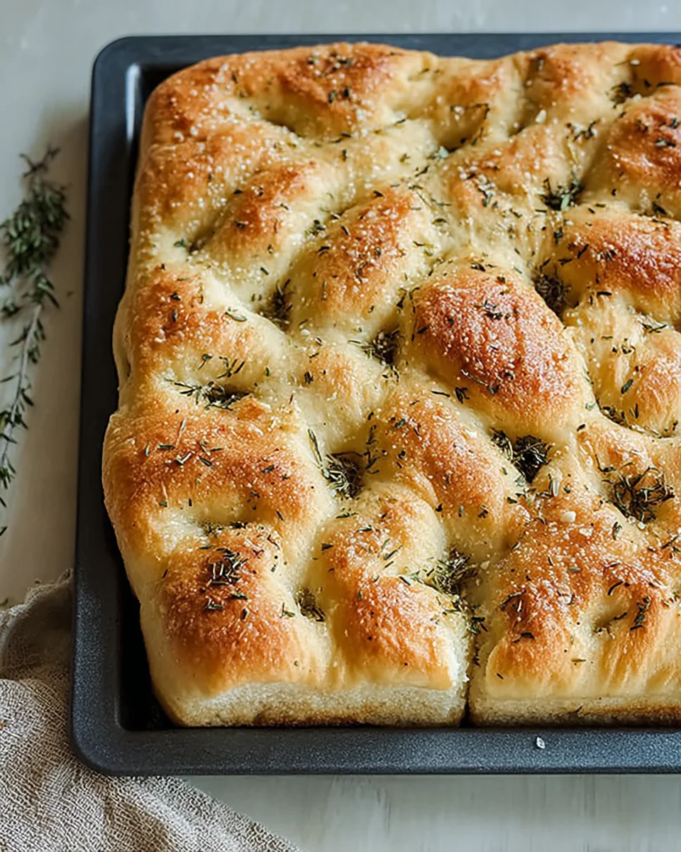Easy Homemade Focaccia Bread 19 Easy