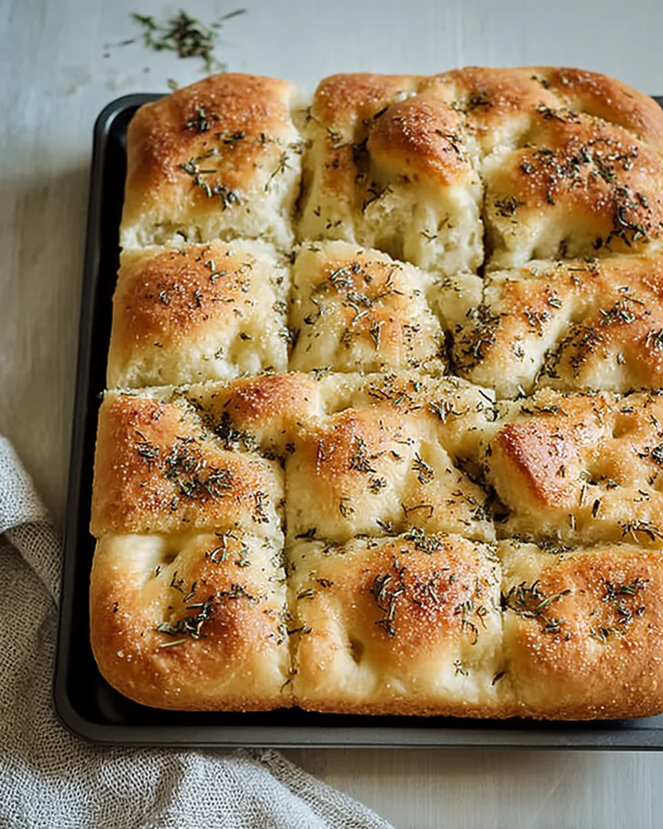 Easy Homemade Focaccia Bread 20 Easy
