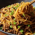 Ground Beef Mongolian Noodles 21 Ground Beef Mongolian Noodles