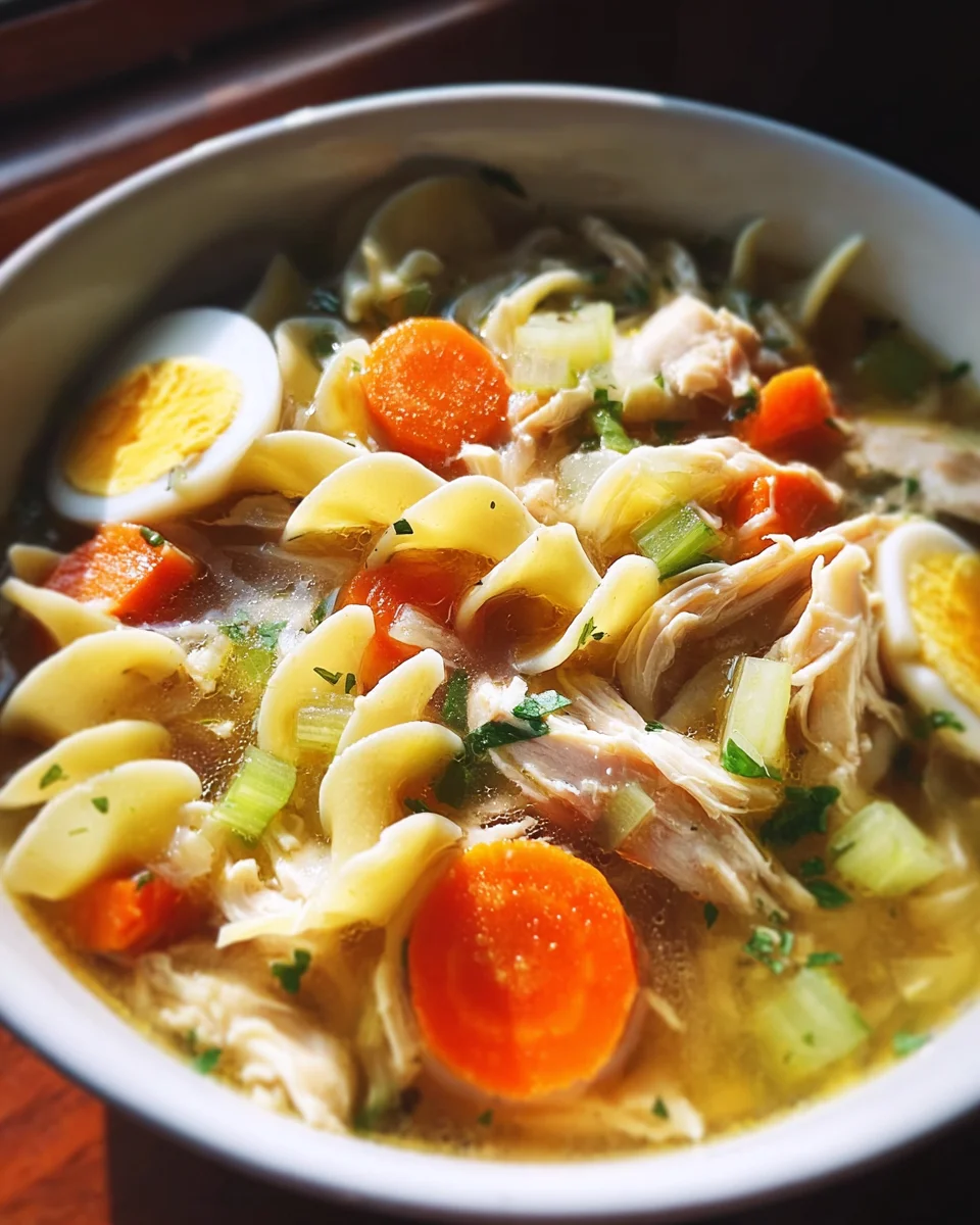 Homemade Chicken Noodle Soup