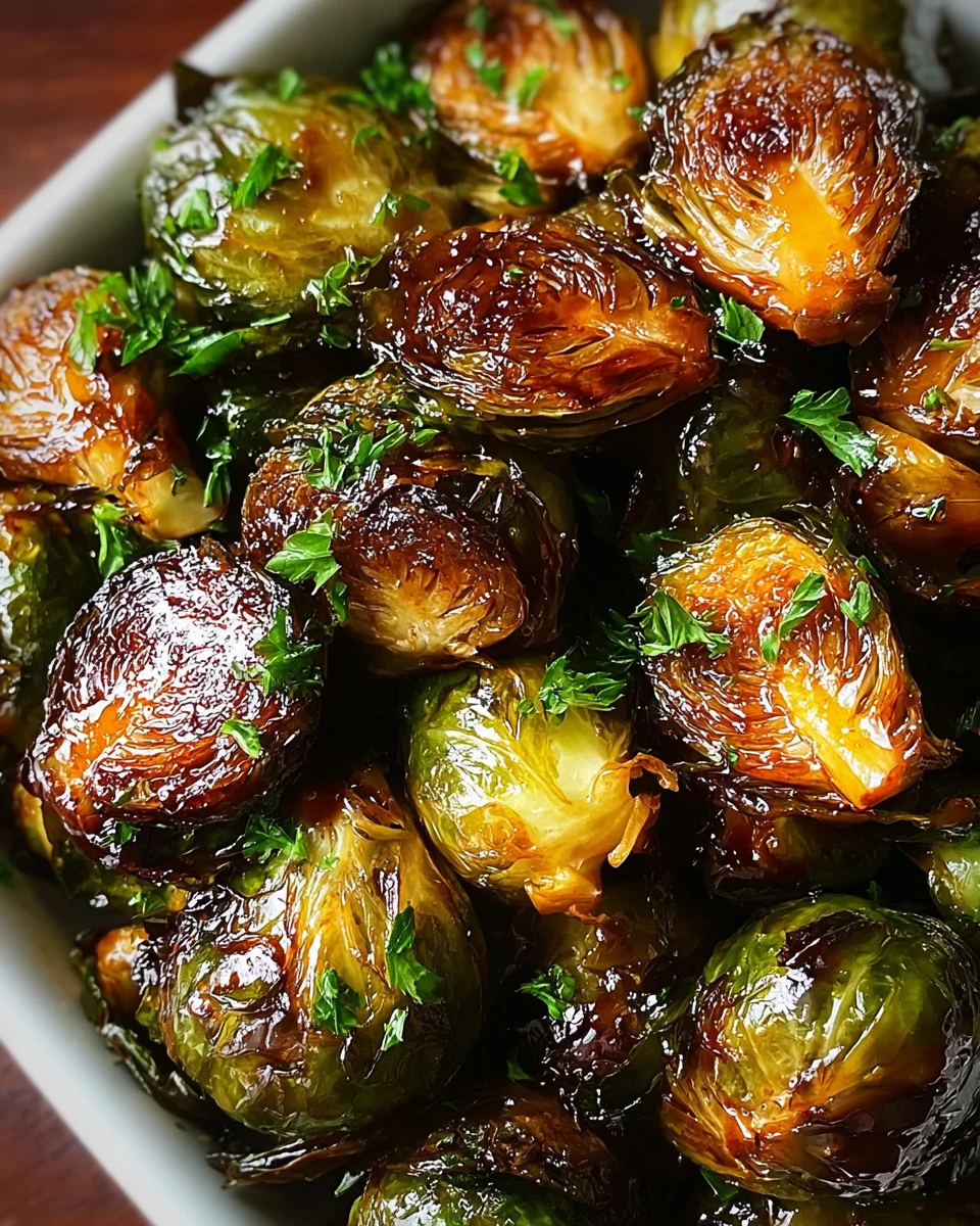 Honey Balsamic Brussels Sprouts 20 Honey