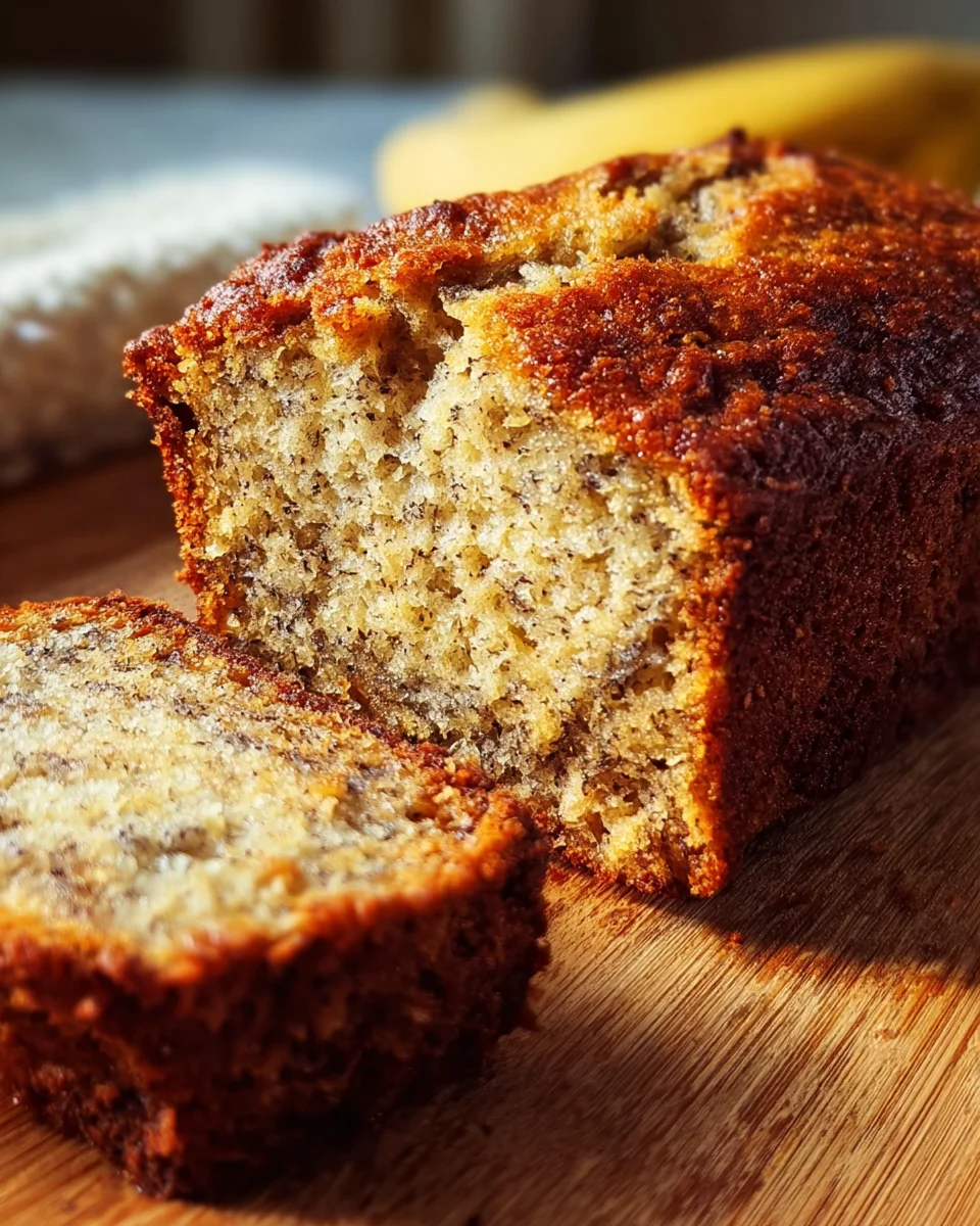 Old Fashioned Banana Bread