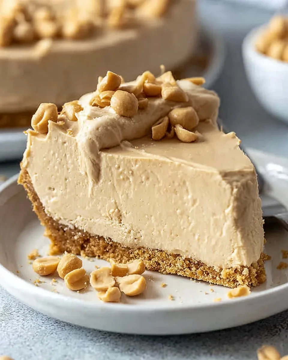 Old Fashioned Peanut Butter Pie