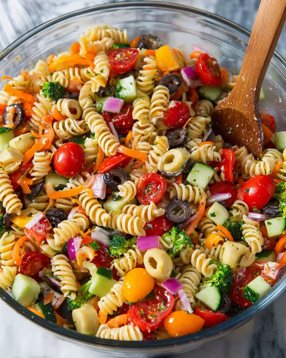 Pasta Salad For A Crowd