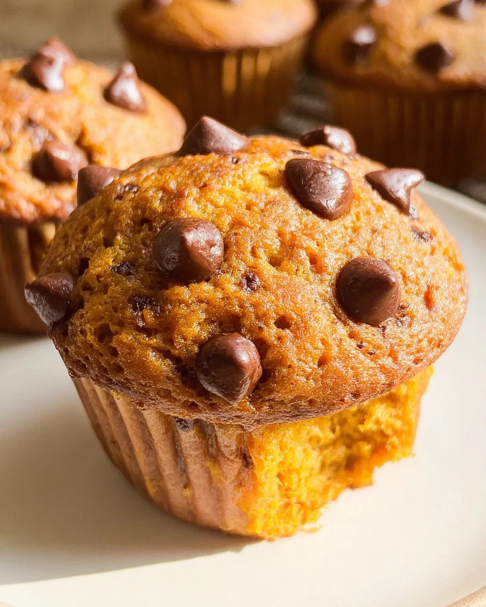Pumpkin Chocolate Chip Muffins 24 Pumpkin