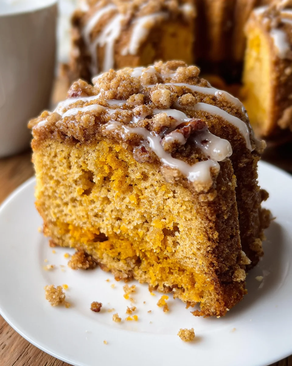 Pumpkin Coffee Cake Recipe