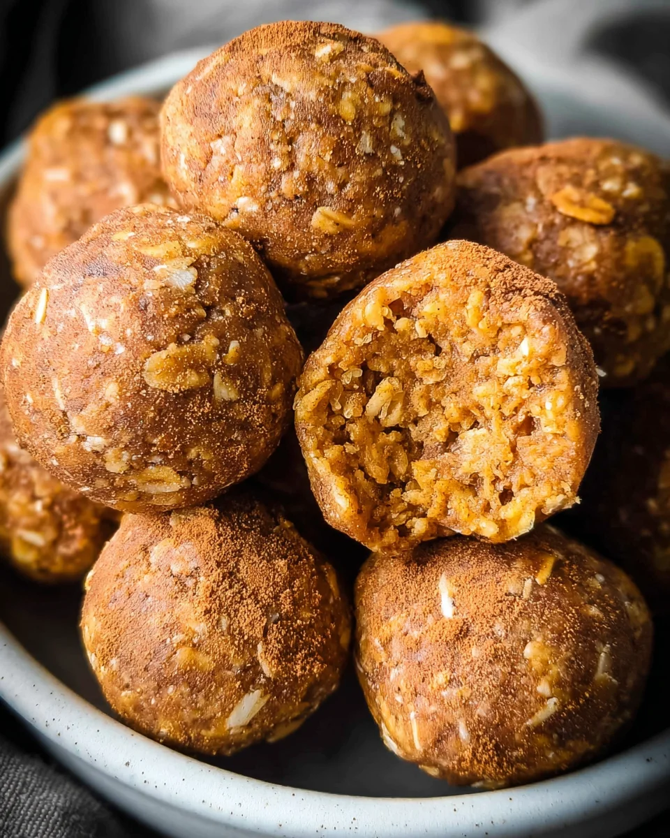 Pumpkin Protein Balls