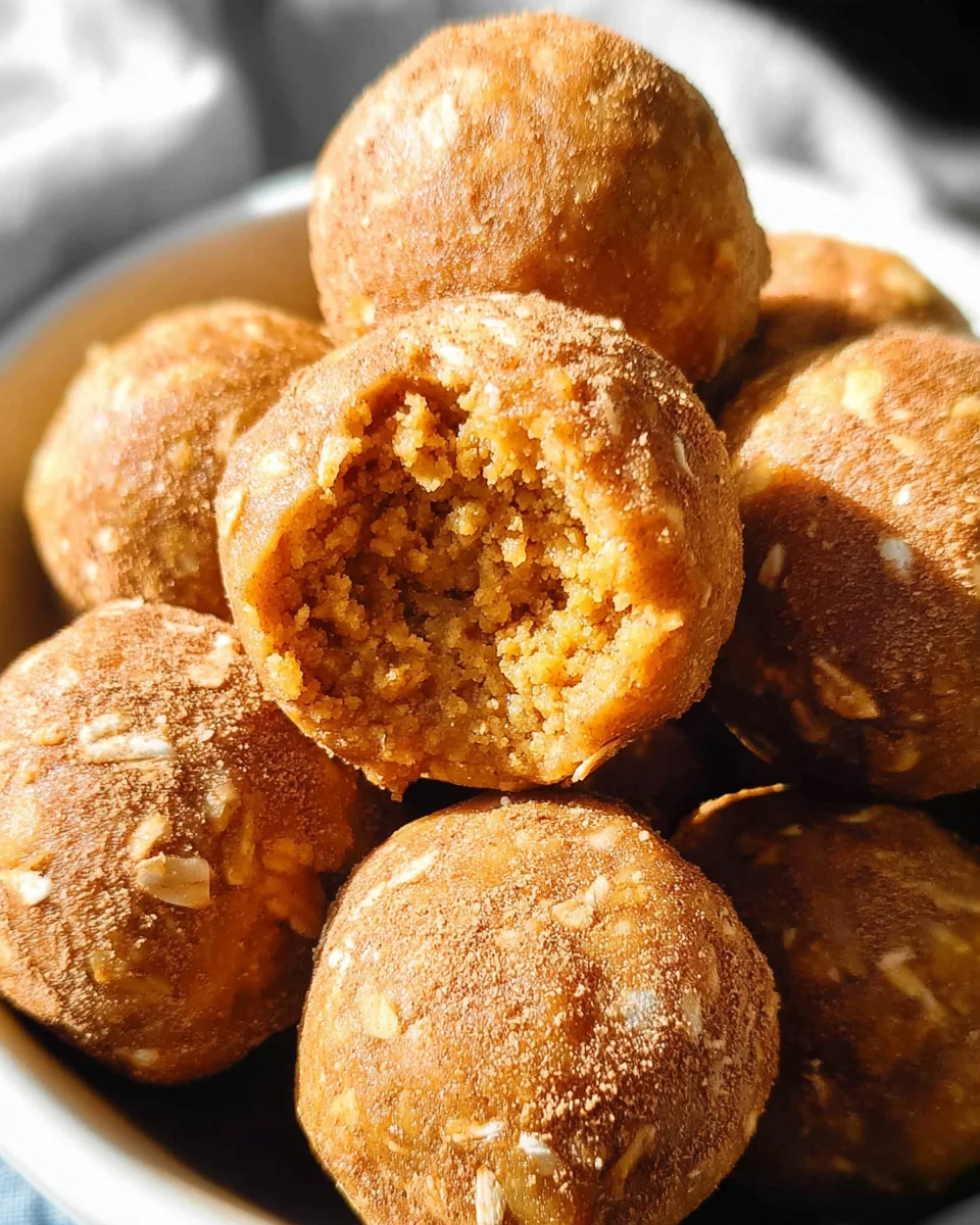 Pumpkin Protein Balls 15 Pumpkin