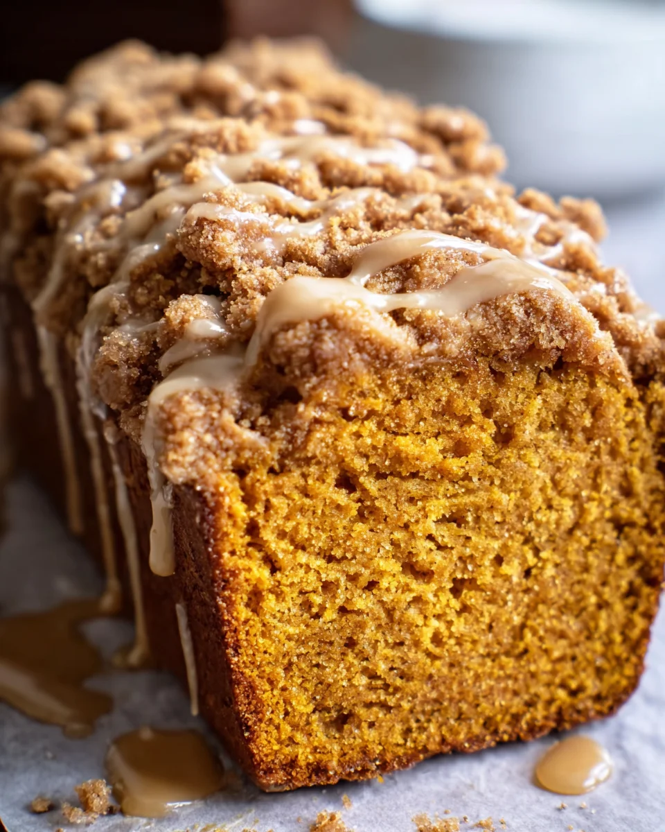 Pumpkin Streusel Bread 30 Pumpkin