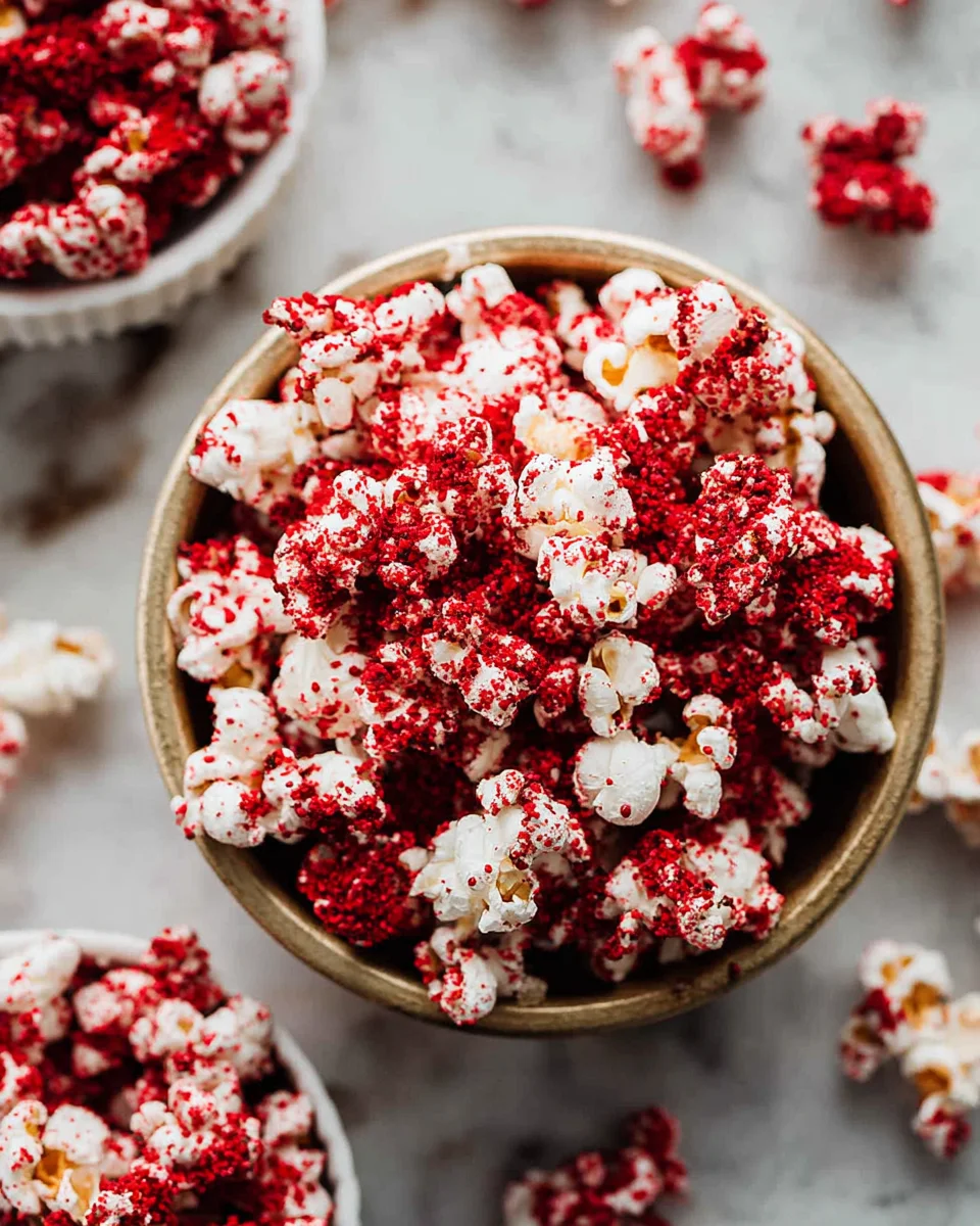 Red Velvet Popcorn