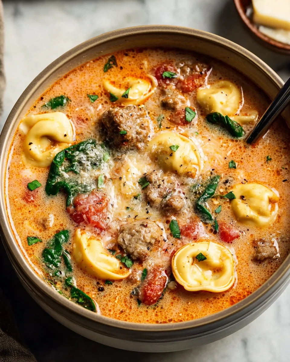 Sausage Tortellini Soup 25 Sausage
