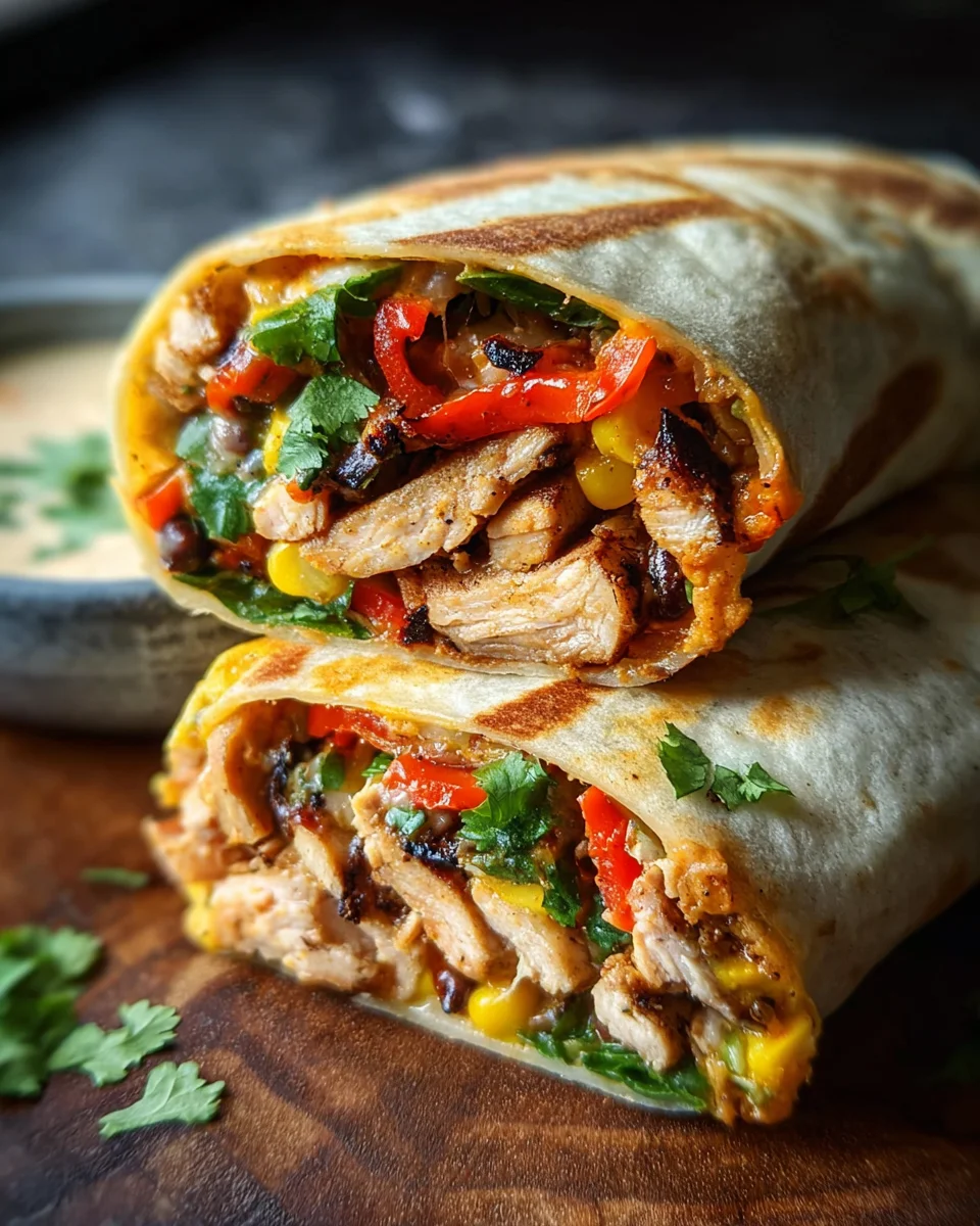 Southwest Chicken Wrap