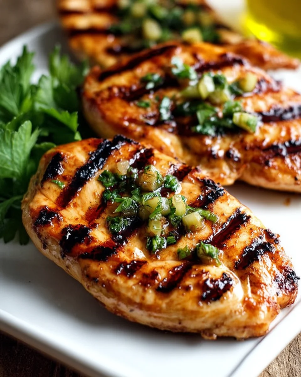 The Best Grilled Chicken Fillet