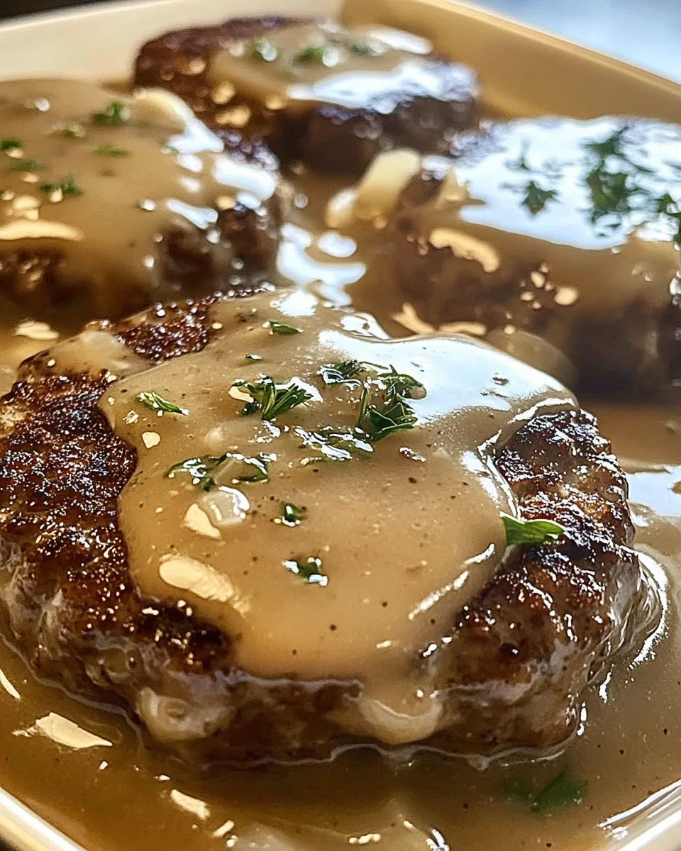 Amish Hamburger Steak Bake