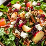 Autumn Salad with Apple Cider Vinaigrette