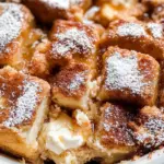 Baked Cream Cheese French Toast Casserole