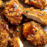 Baked Crunchy Hot Honey Chicken