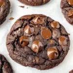 Bakery Style Double Chocolate Chip Cookies