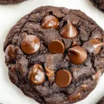 Bakery Style Double Chocolate Chip Cookies