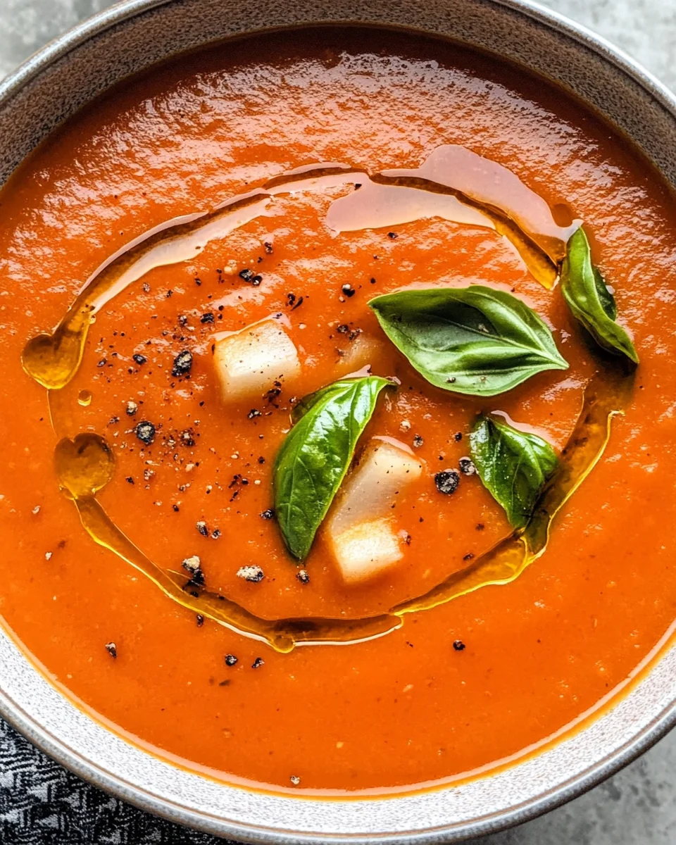 Best Homemade Tomato Soup Recipe