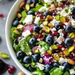 Blueberry Pistachio Spring Salad