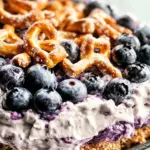 Blueberry Pretzel Salad