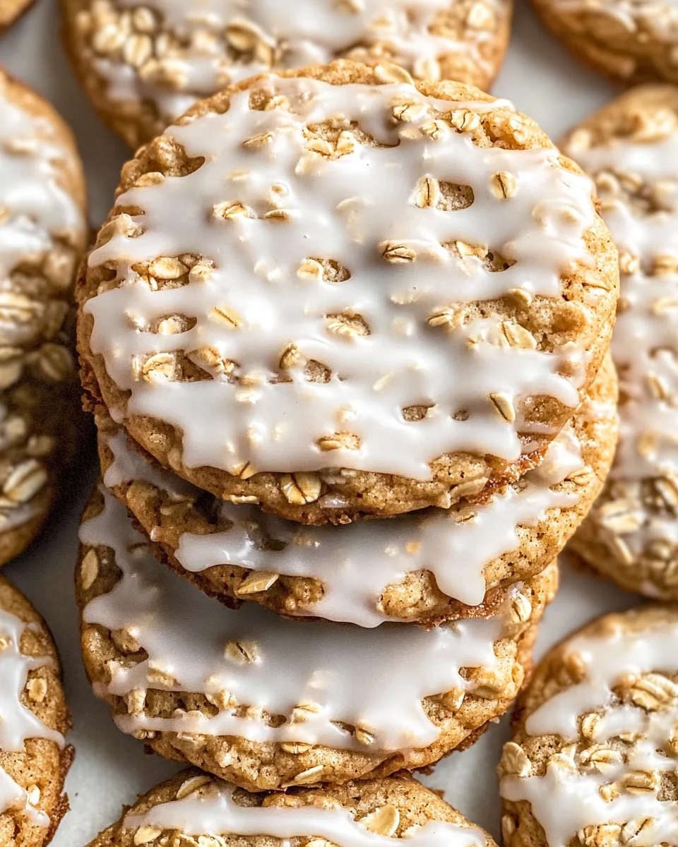 Brown Butter Iced Oatmeal Cookies Recipe 24 Brown Butter Iced Oatmeal Cookies Recipe
