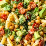 Buffalo Chickpea Pasta Salad