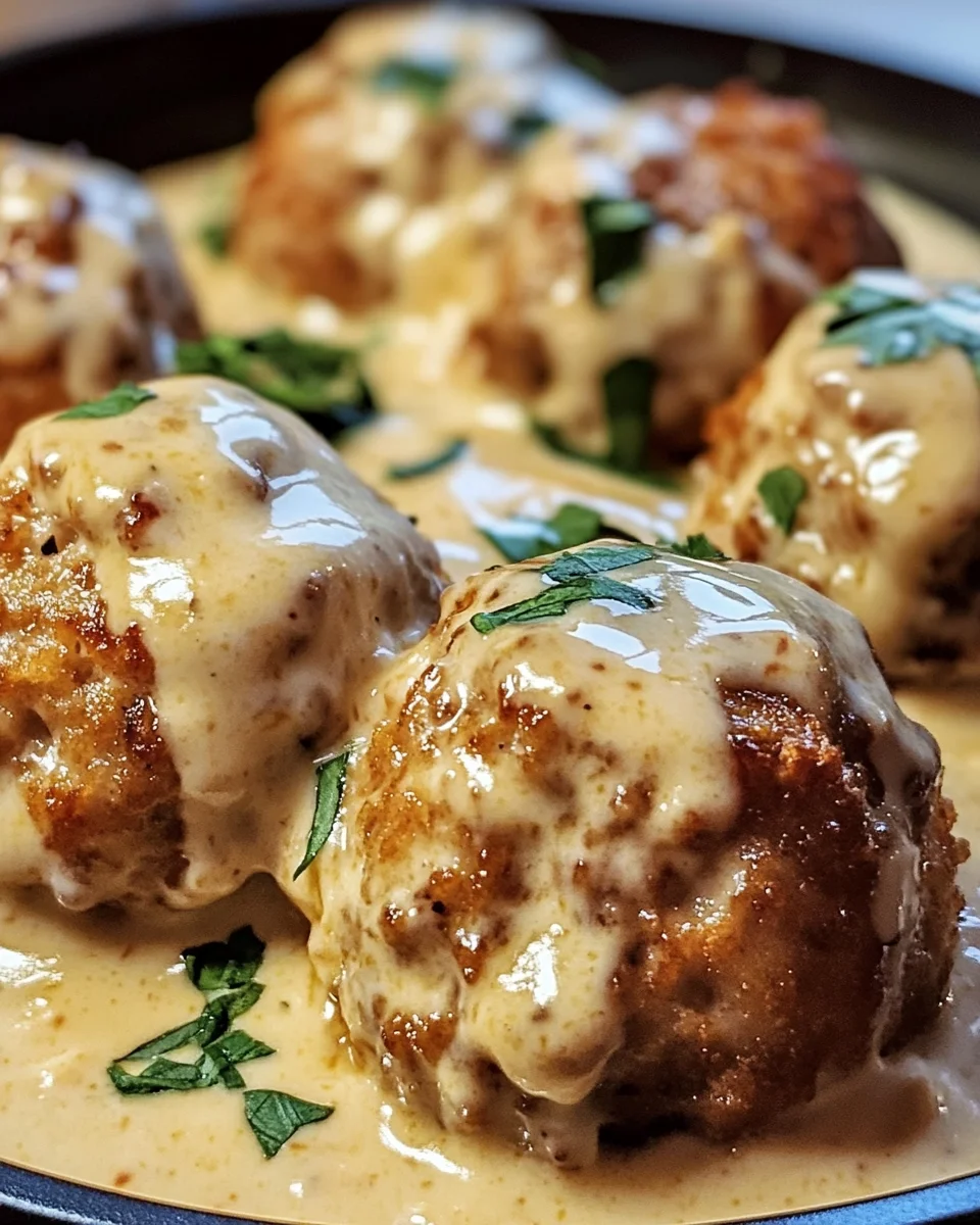 Carnivore Creamy Meatballs