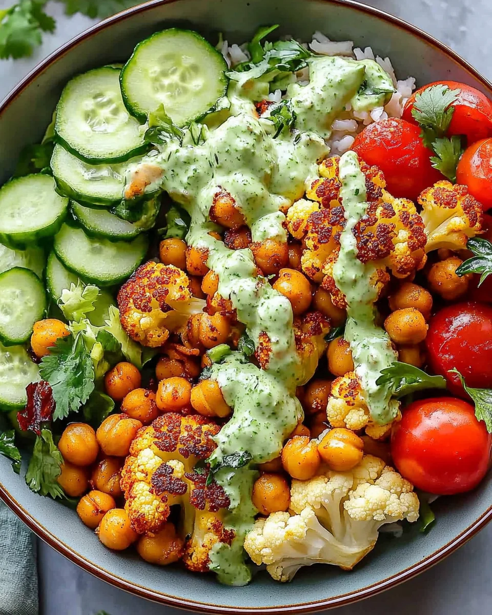 Cauliflower Shawarma Bowls
