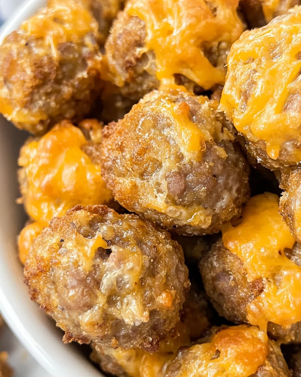 Cheddar Bay Sausage Balls
