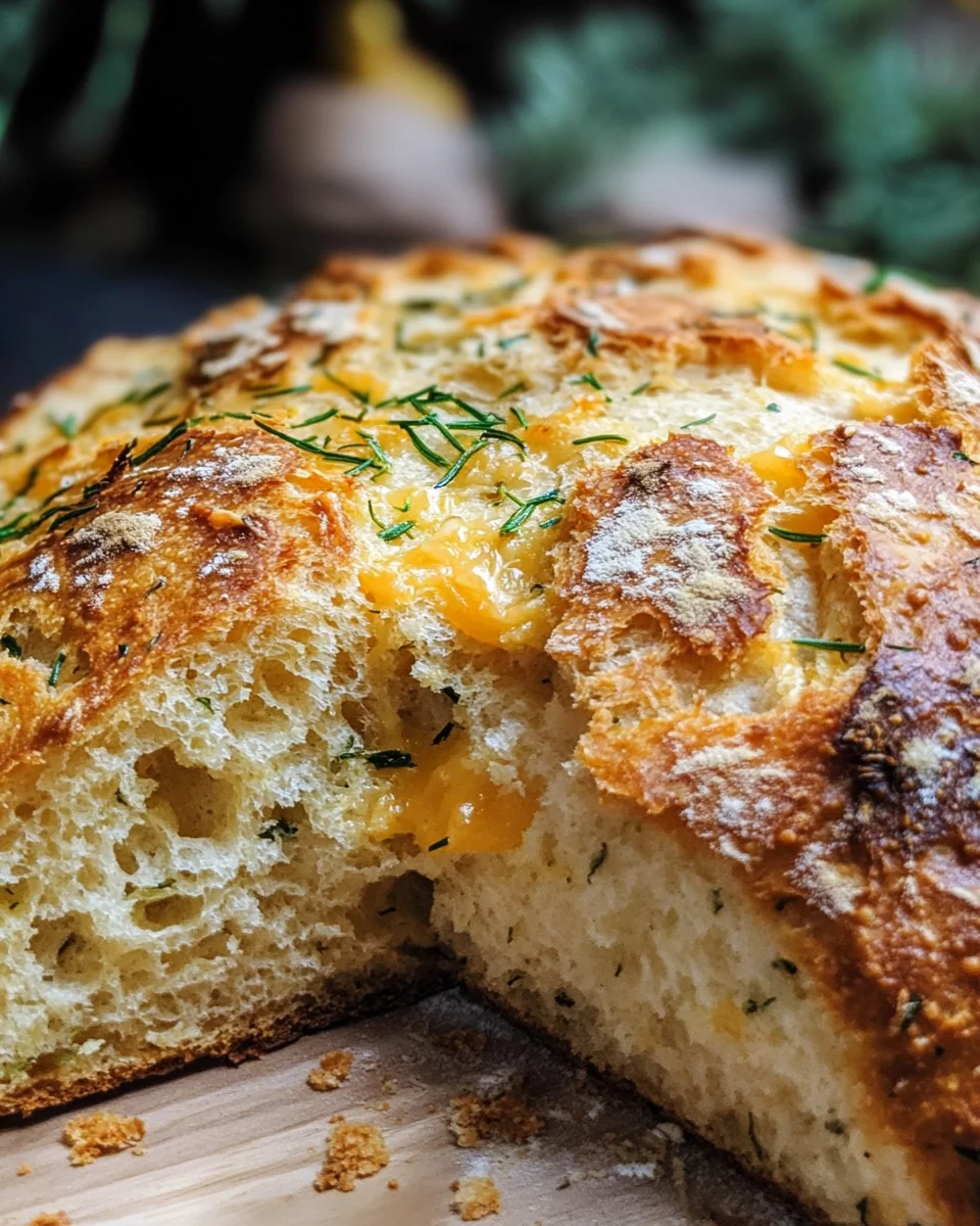 Cheddar and Herb Soda Bread