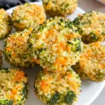 Cheesy Broccoli Quinoa Bites