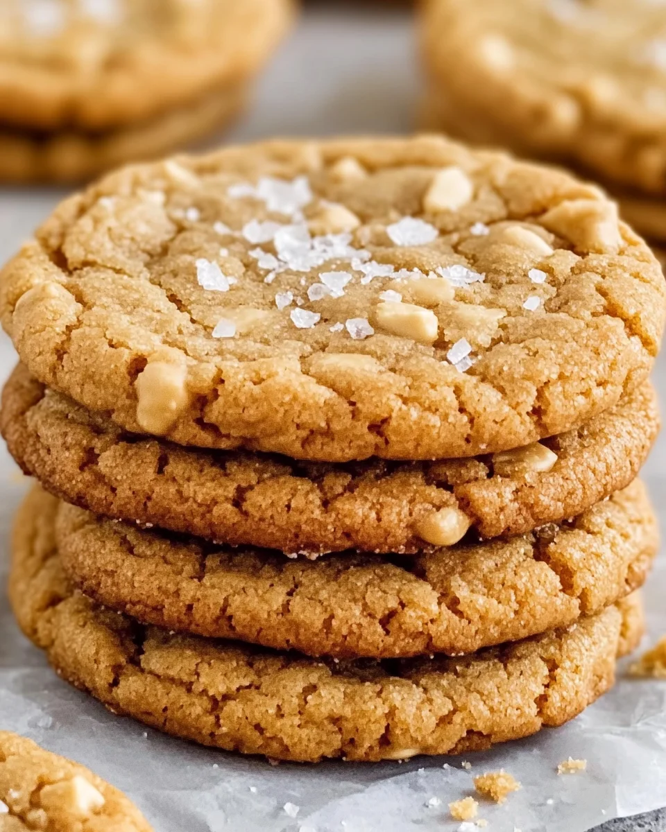 Chewy Peanut Butter Cookies