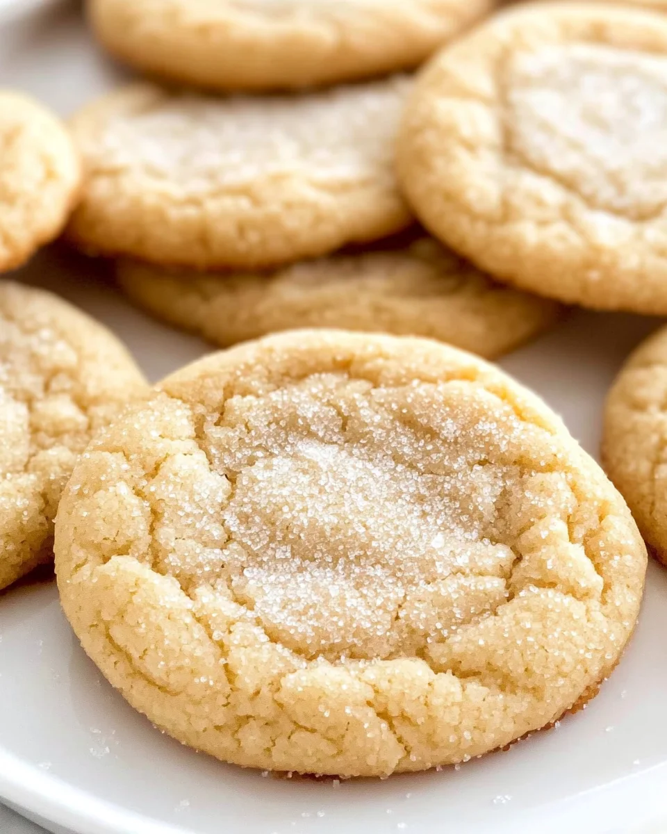 Chewy Sugar Cookies