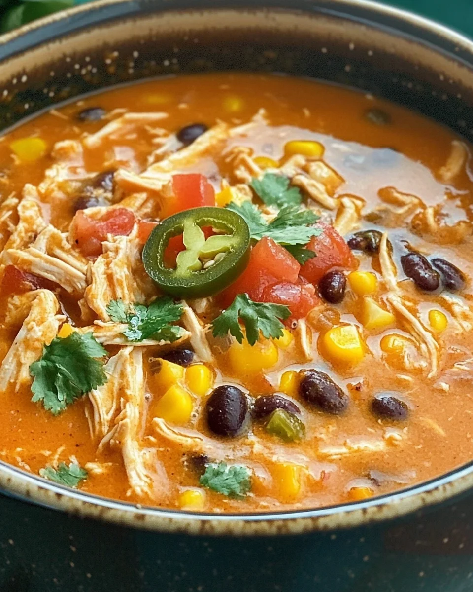 Chicken Enchilada Soup